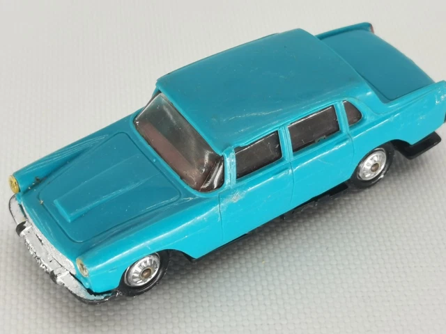 Ensemble Norev N°58 - Lancia Flaminia, Remorque Et Bateau - 1/43 - Occasion
