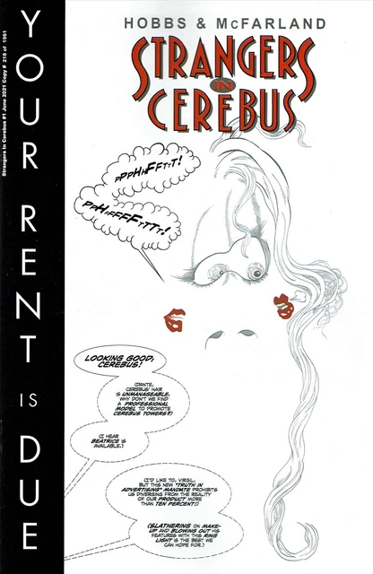 Strangers in Cerebus #1 VF/NM; Aardvark-Vanaheim | we combine shipping