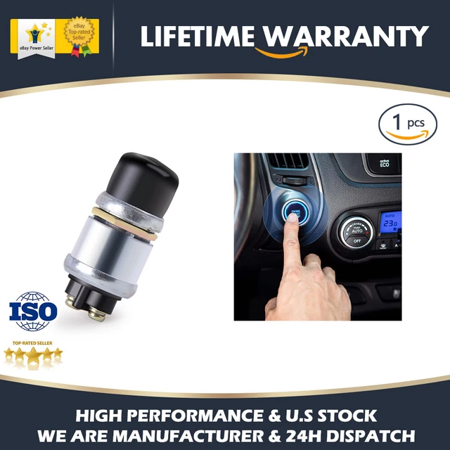 50A PUSH BUTTON Momentary Starter Ignition Switch OnOff SPST 12V DC