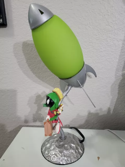 MARVIN THE MARTIAN Lamp Martian Maggot 1999 Warner Brothers 139.00 PicClick