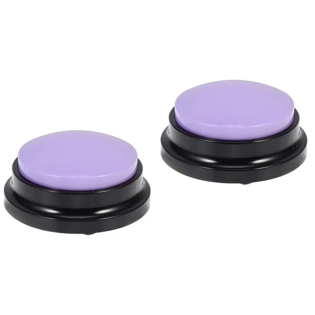 2pcs interessante Hundetaste Interaktive Gesprächstaste Kochbutt-resistente
