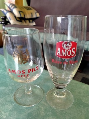 Cendrier Bière Amos Metz Lorraine Ancien Bistrot Collection 