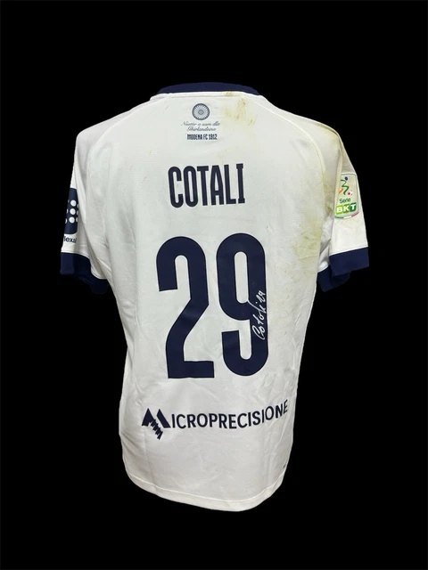 Maillot Modena Match Porté Haut Camiseta Vintage COA 2013/2014