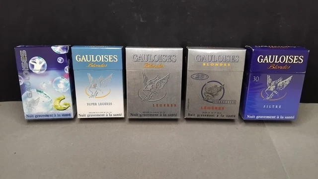 Ancien Paquet De Gauloises Dénicotinisées - 5,25 Francs - Vintage Vers 1940
