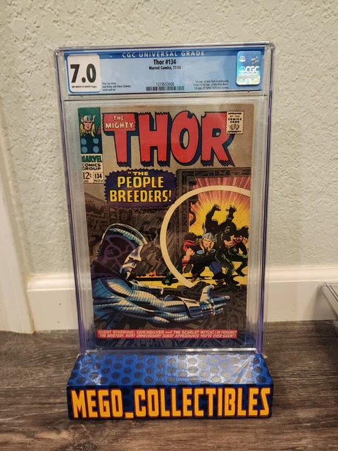 Thor #134 CGC 7.0 Marvel Comics Graded 1st Appearance of High Evolutionary MCU