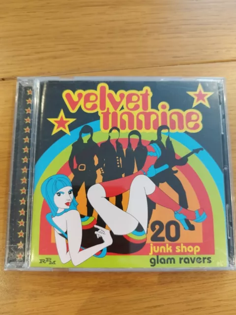 Various Artists : Velvet Tinmine: 20 Junk Shop Glam Ravers CD (2009) Great Value