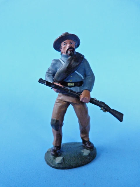 Soldat De Plomb Peint - 14th De New York - Guerre De Sécession - Del Prado - Échelle 1:32