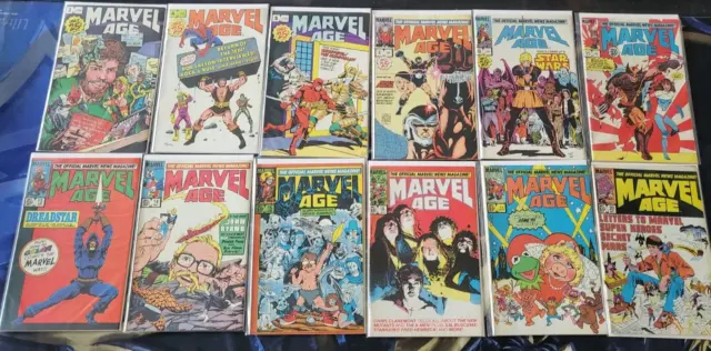 Marvel Age (1983) #3-135 LOT OF 41 BOOKS SEE DESCRIPTION