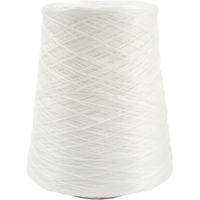 DMC 6 hebras bordado algodón 500 g cono blanco 5628-W