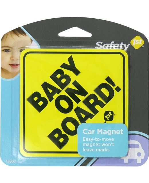 Safety 1st Baby On Board Sign Magnet for vehicle.  New in package