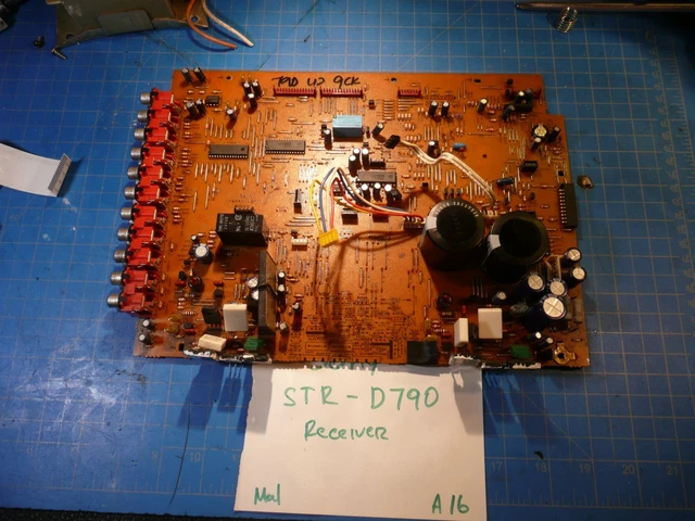Sony STR-7055A rebuild restoration recap service kit repair filter capacitor