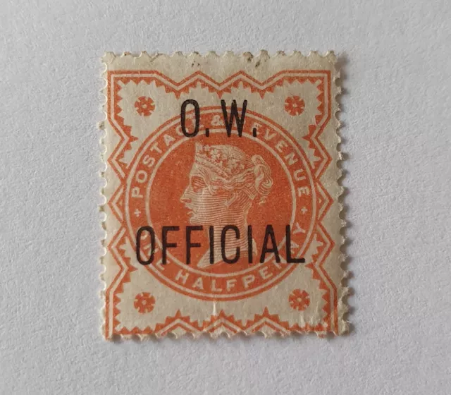 GB QV 1896-1902 - ½d Vermillion - Office of Works - Mint Prev hinged (2545)