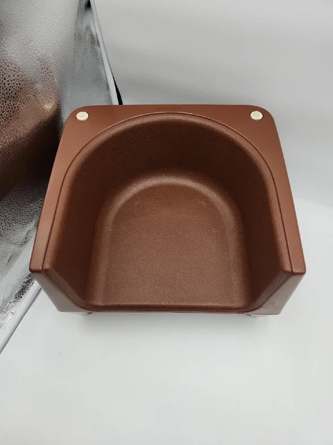 Vintage Cosco Reversable 2 Sided Booster Seat Brown