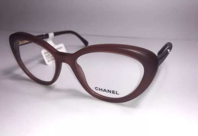 CHANEL 3171 CC 1123 Eyeglass Frame Designer Women's Rx Brown