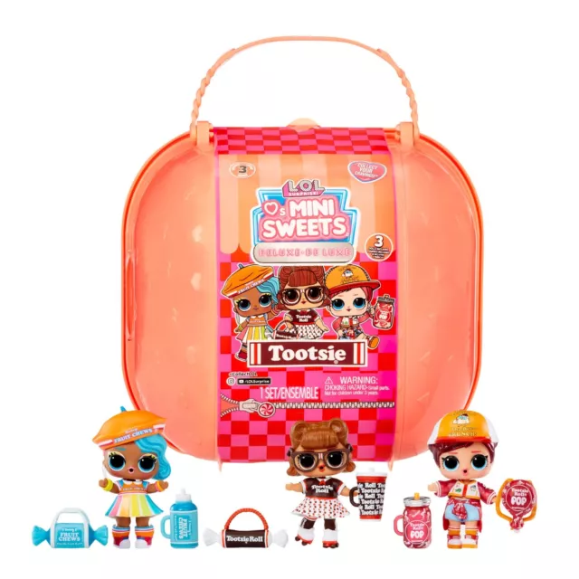 Lol Sorpresa Ama Mini Dolci Deluxe Tootsie Serie 3 Con 3 Bambole Nuovo 2023