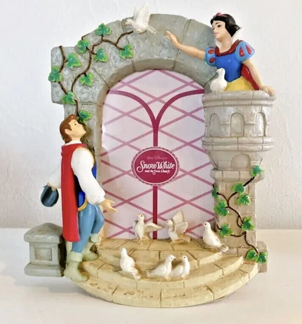 Disney Tokyo Disneyland Snow White Photo Picture Frame Stand Figure Japan KN