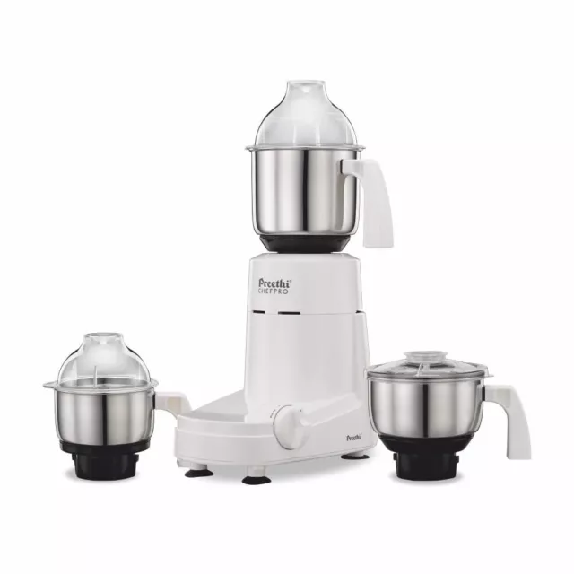 Preethi Chef Pro MG-128 Mixer Grinder with 3 Jars 240V