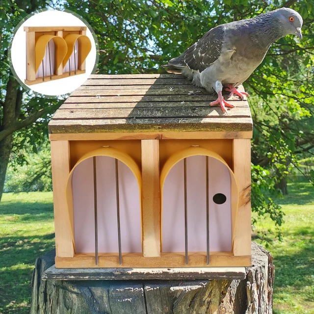 View of ENTRANCE DOOR RACING Birds House Doors Cage Supply for £36.88 - PicClick UK