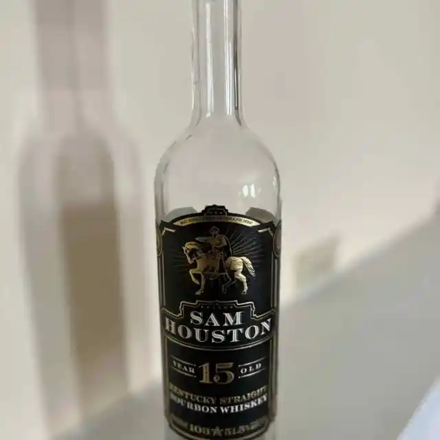 Beautiful Sam Houston 15 bottle