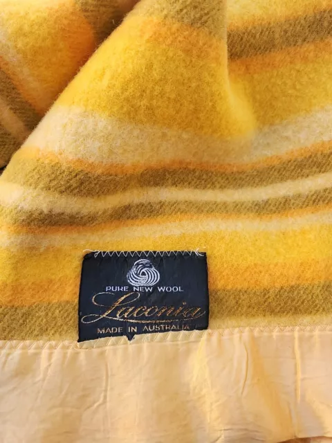 Laconia wool blanket cheap