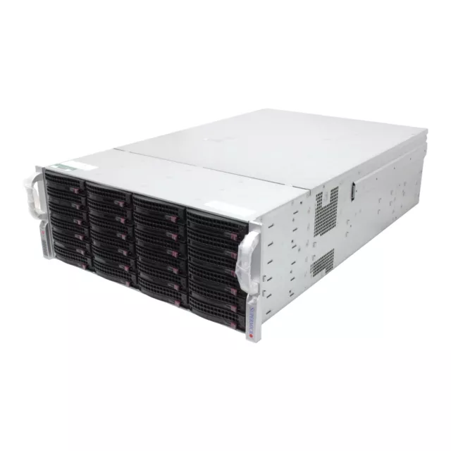 Supermicro 847E16-R1K28LPB CSE-847 X9DRH-iTF X540 HBA 36X 3,5" LFF Rack Server