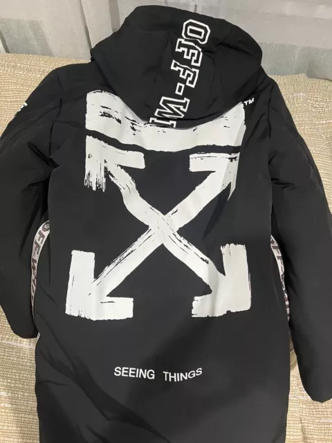 Off White “Seeing Things” Parka Size Small