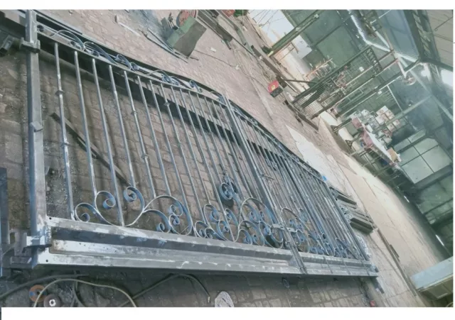 Wrought iron gates made to your size Hotdip galvanised and powder coated