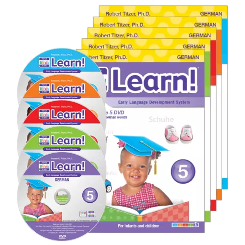 Your Baby Can Learn! German 5-DVD Set