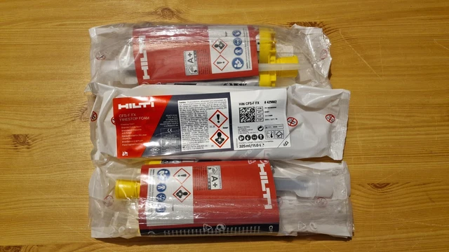 3x Hilti Brandschutz Schaum CFS-F FX,  325ml 