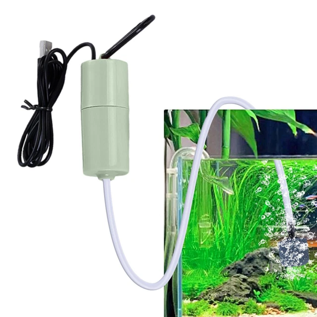 Mini USB Aquarium Oxygen Air Pump Fish Tank Silent Mute Energy Saving Tool