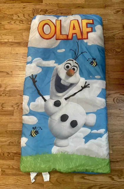 Disney Frozen Olaf Slumber Sleeping Bag - Youth Size 54" x 30"