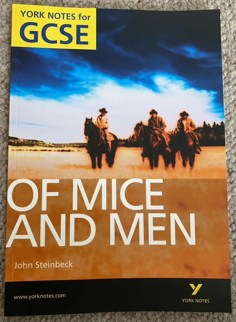 York Notes 1990s YORK NOTES FOR GCSE - Of Mice and Men £3.00 - PicClick UK