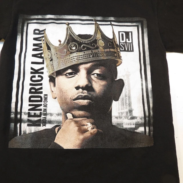 KENDRICK LAMAR KING of NEW YORK TEE T SHIRT Mens S RAP HIP HOP TOP ONE