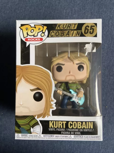 Funko Pop Rocks Nirvana Kurt Cobain #65