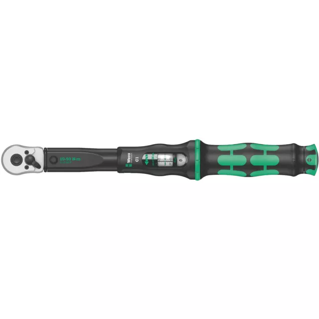 Wera Click-Torque C 1 05075620001 Drehmomentschlüssel  mit Umschaltknarre 1/2...