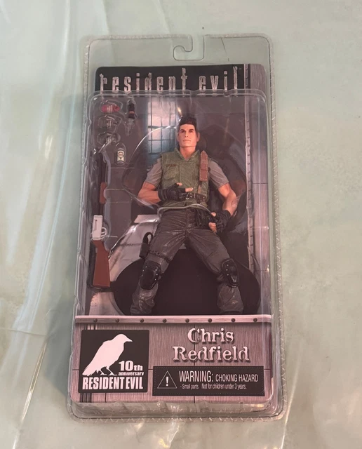 RESIDENT EVIL 10TH Anniversary Series 1 CHRIS REDFIELD figure 17cm