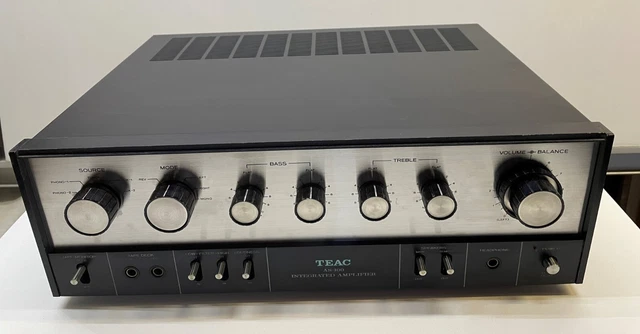 Amplificateur Stéréo Intégré TEAC AS-100 - Vintage 70's Entièrement Restauré