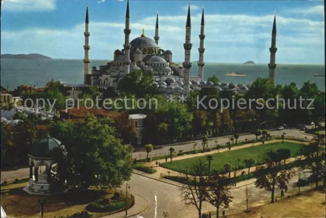 71842127 Istanbul Constantinopel Blaue Moschee Kaiser Wilhelm II Istanbul