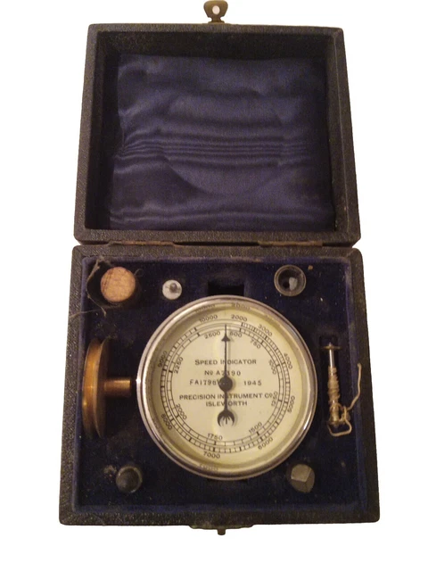 ANTIQUE PRECISION INSTRUMENT Co Speed Indicator - Boxed £125.00 ...