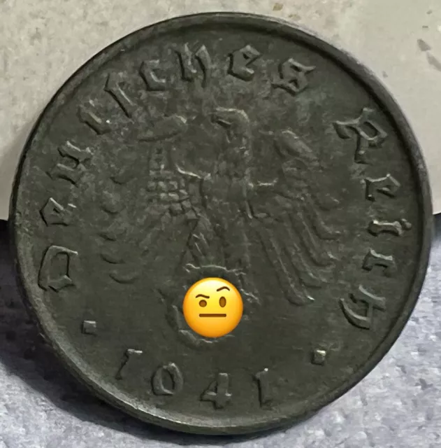 III. REICH 10 Reichspfennig 1941-D