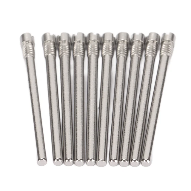(0,65x0,04 pulgadas M0,05 pulgadas) 10x correa de reloj tubo de tornillo acero preciso profesional GSA