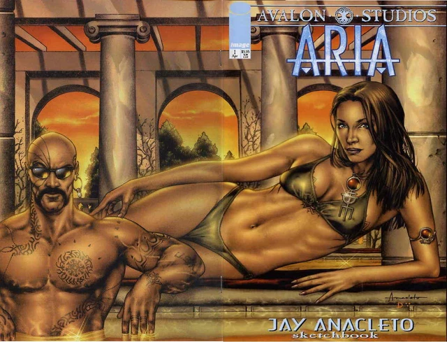 Jay Anacleto Sketchbook #1A VF; Image | Aria - we combine shipping