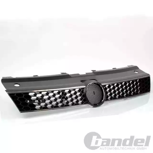 Rayon Calandre Chrome Moulure Noir Brillant Sport Grille pour VW Polo V 6R GTD 2