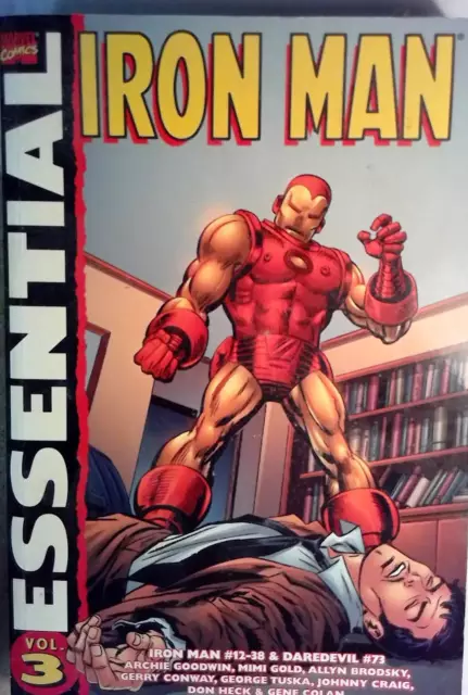 Essential Iron Man TPB #3 Marvel (2008) 1st Edition Trade Paperback Book