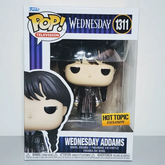 Funko Pop Television - Wednesday Addams #1311 Metallic Hot Topic Exclusive