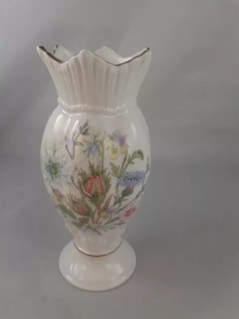 Aynsley Wild Tudor Windsor Vase 17 cm Fine Bone China 1st Quality British