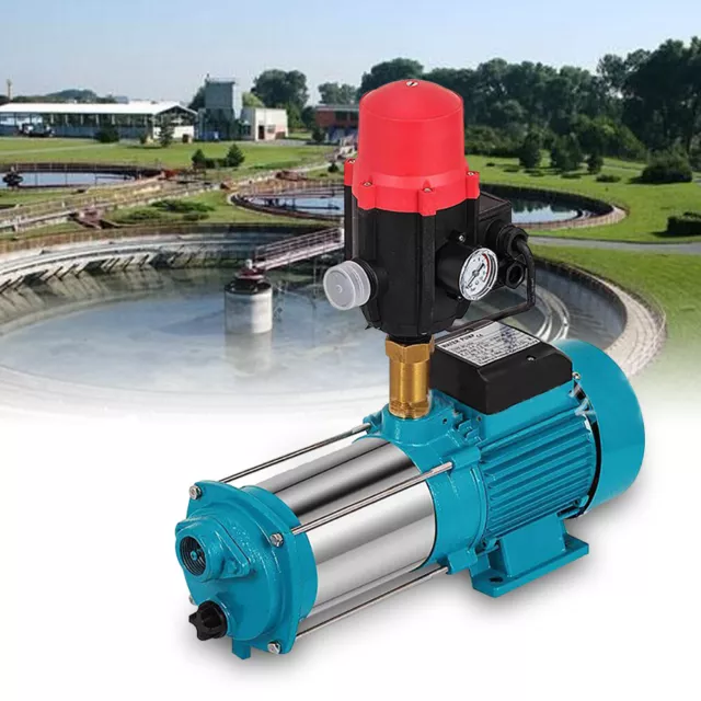 Wasser Transfer Entwässerung Bewässerung Pumpe Edelstahl 1,6 HP Tragbare  Flach Gut Jet Pumpe