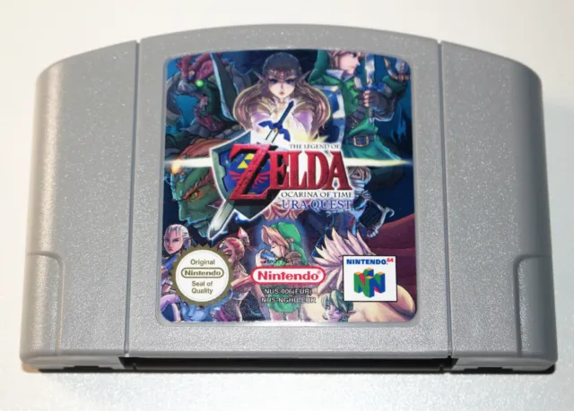 *PAL Version* The Legend of Zelda Ocarina of Time Ura Quest For Nintendo 64 N64