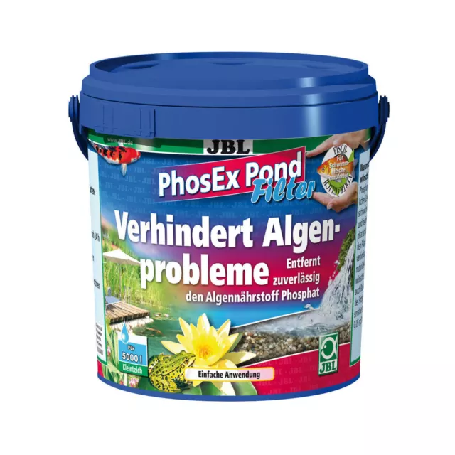 JBL PhosEX Pond Filter 2,5 kg  Phosphatentferner (Granulat) gegen Algen