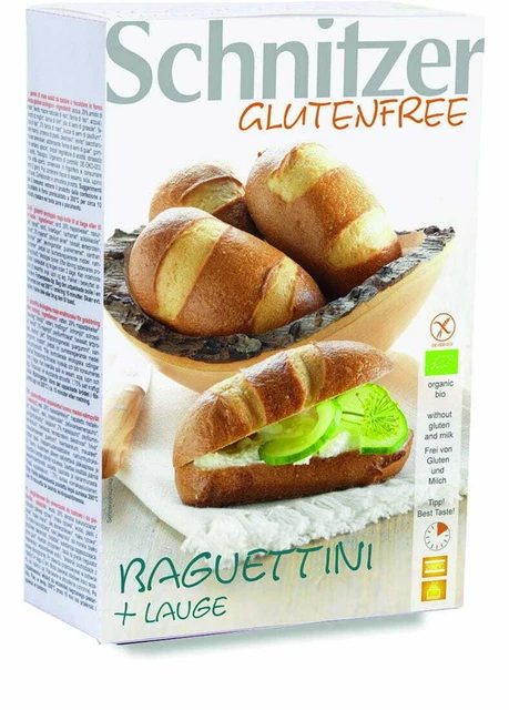Rouleaux de bretzel pour une cuisson sans gluten BIO 250 g Schnitzer